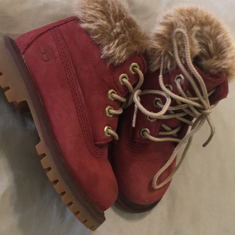 Toddler Timberland Boots with Fur